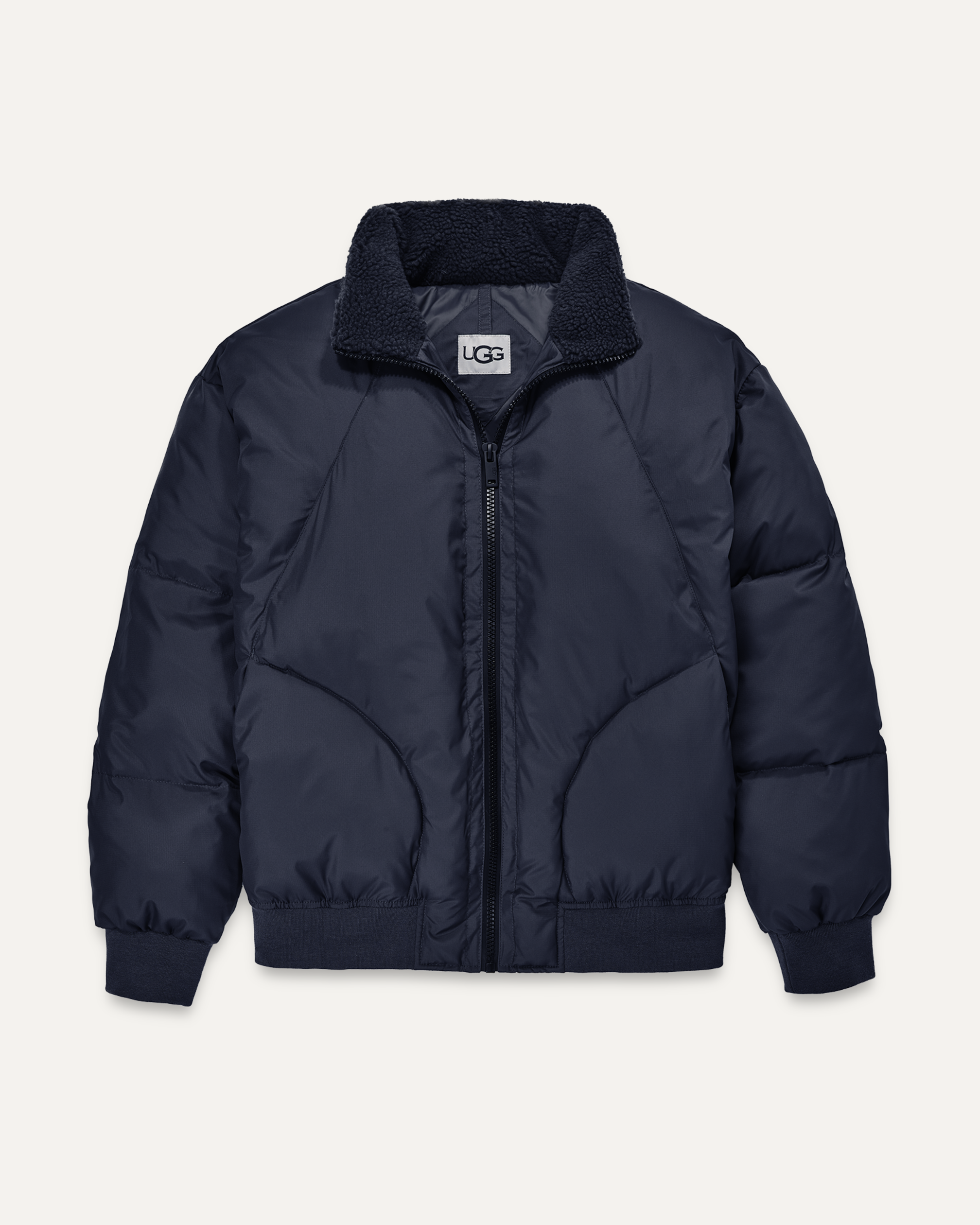 Damion Sherpa Puffer Jacket UGG